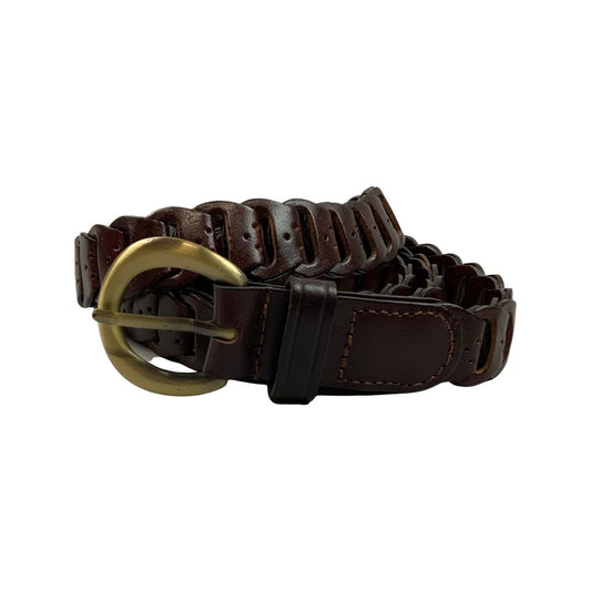 Vintage Y2K Leather Link Belt