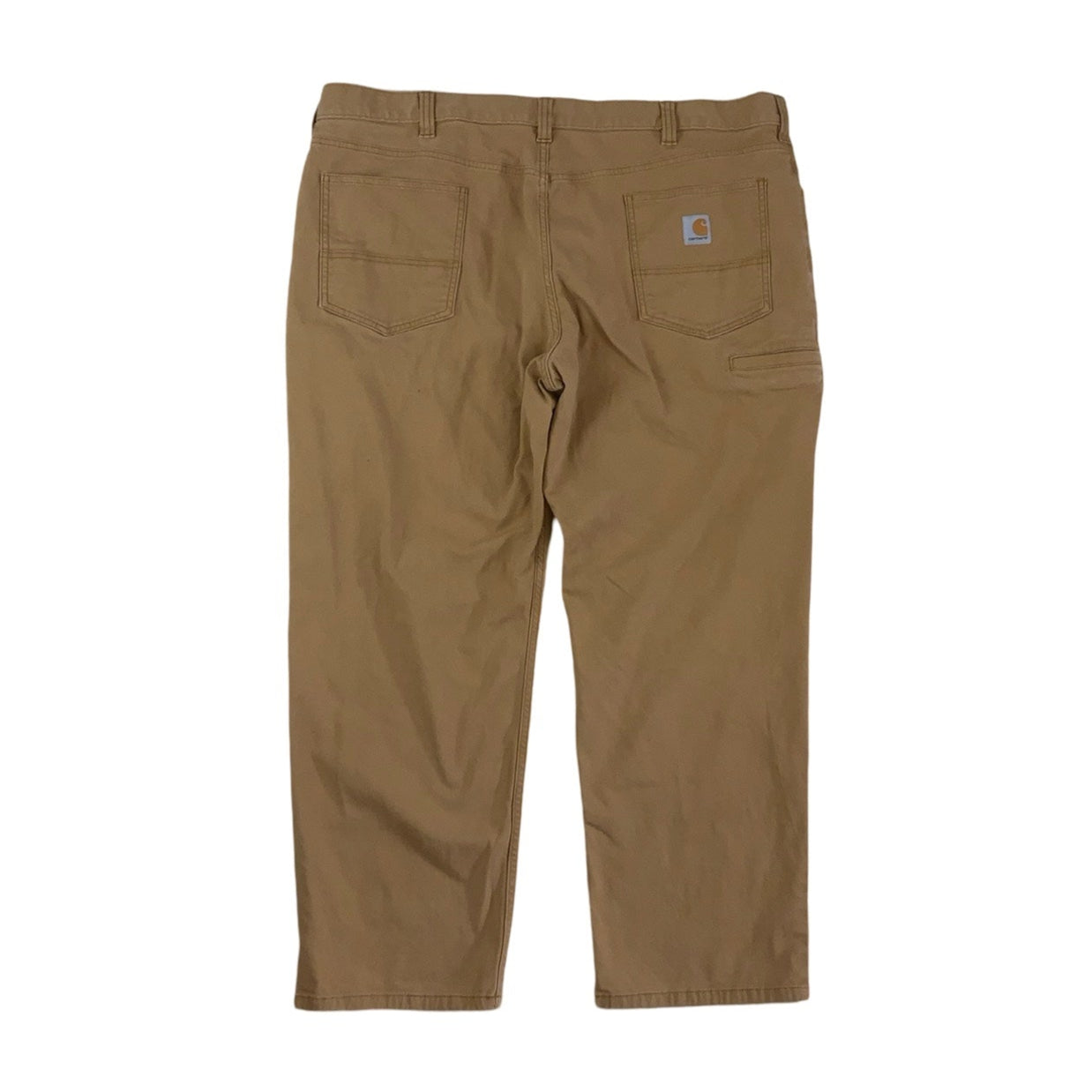 Carhartt’ Relaxed Fit Tan Beige Workwear Cargo Trousers 42W 27L