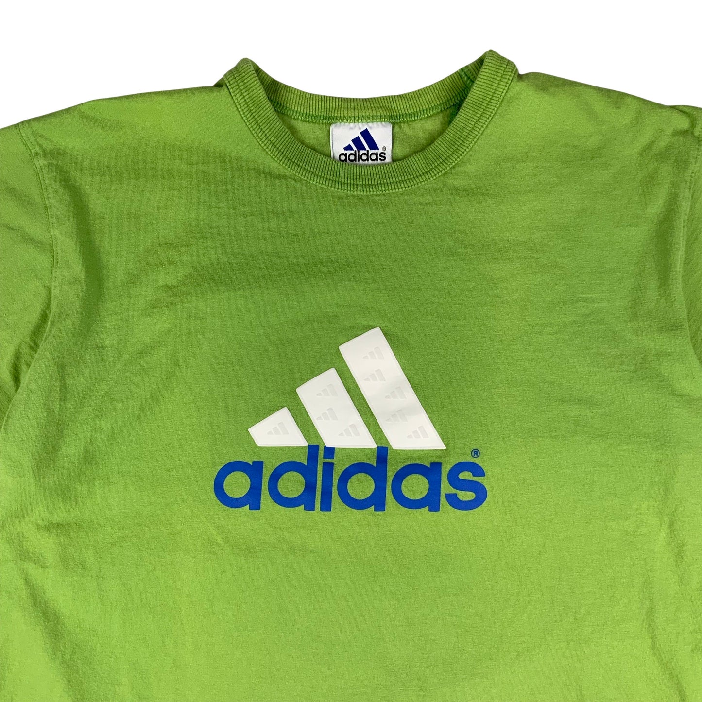 Vintage Green Adidas Tee S M L