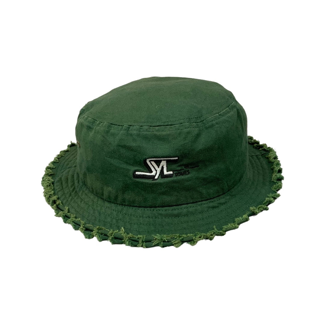 Vintage Green Bucket Hat
