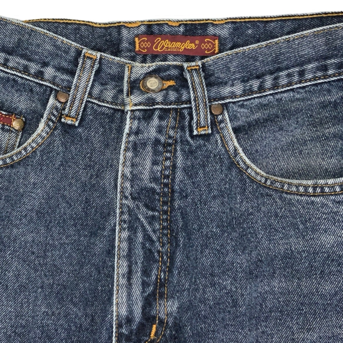 Vintage 90s Wrangler Straight Leg Jeans 8 10 27W 45L