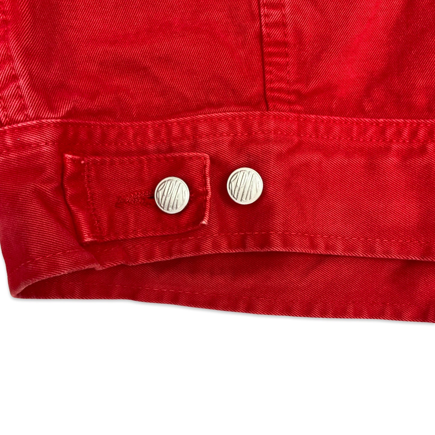 Vintage Red Replay Cropped Jacket 14 16