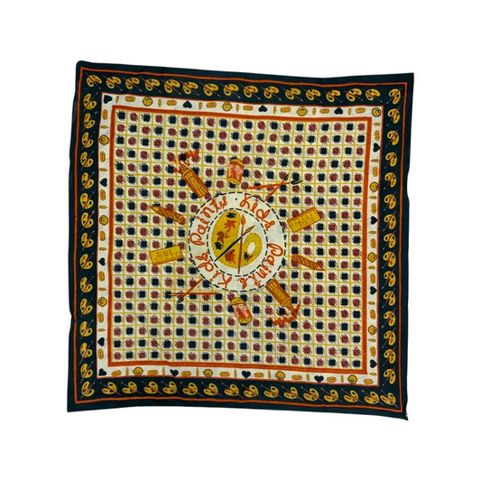 Vintage Art Themed Pattern Bandana