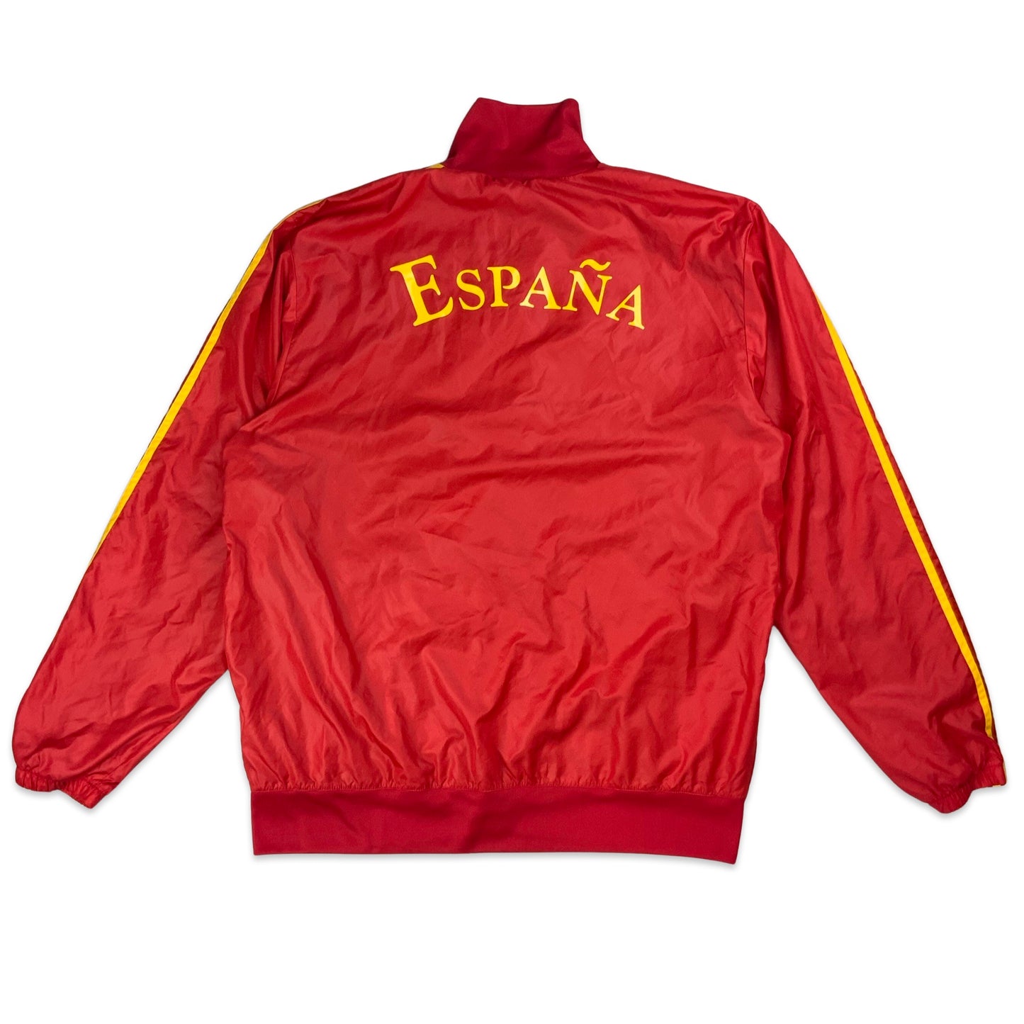Preloved Red & Yellow Adidas Espana Football Jacket L