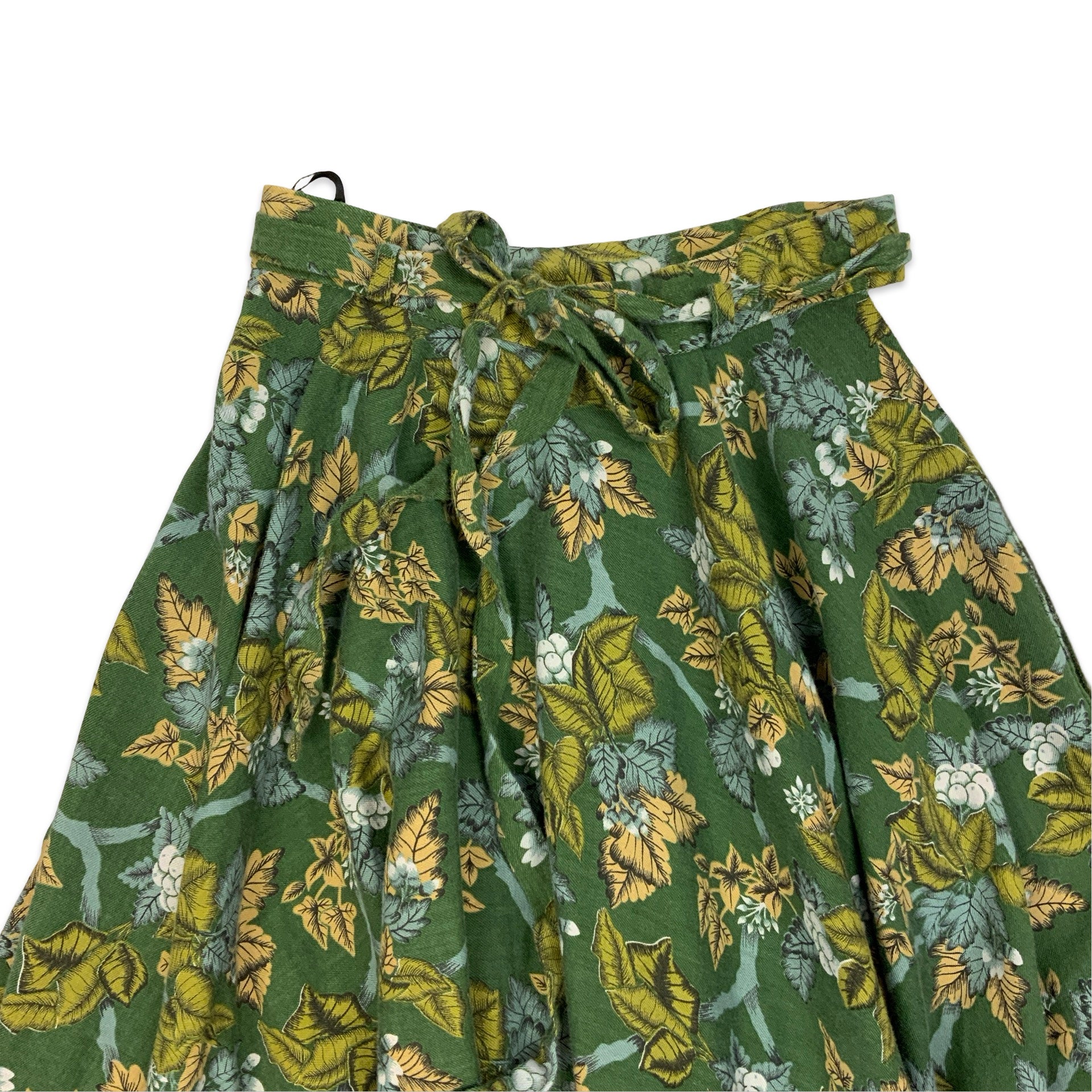 Green midi skirt 08 best sale