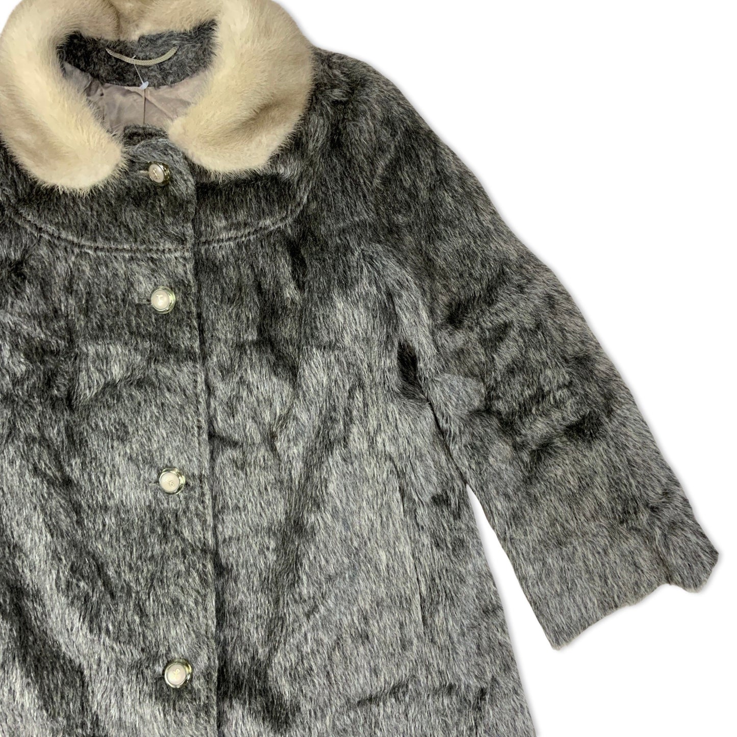 Vintage Llama Wool Coat 8 10