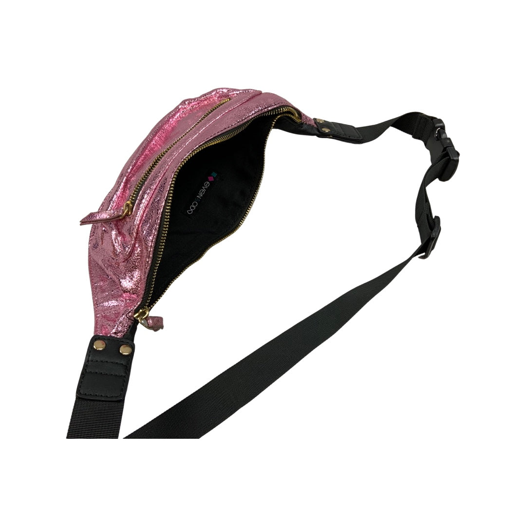 Vintage Pink Metallic Bum Bag