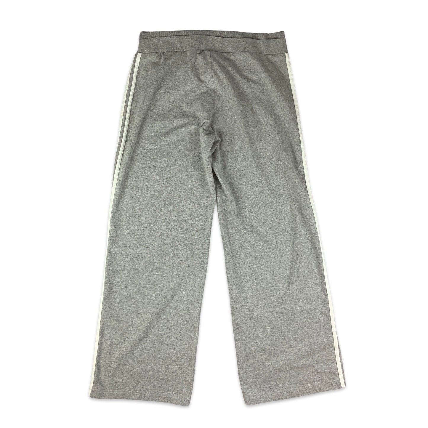 Adidas Grey Wide Leg Joggers 18 20