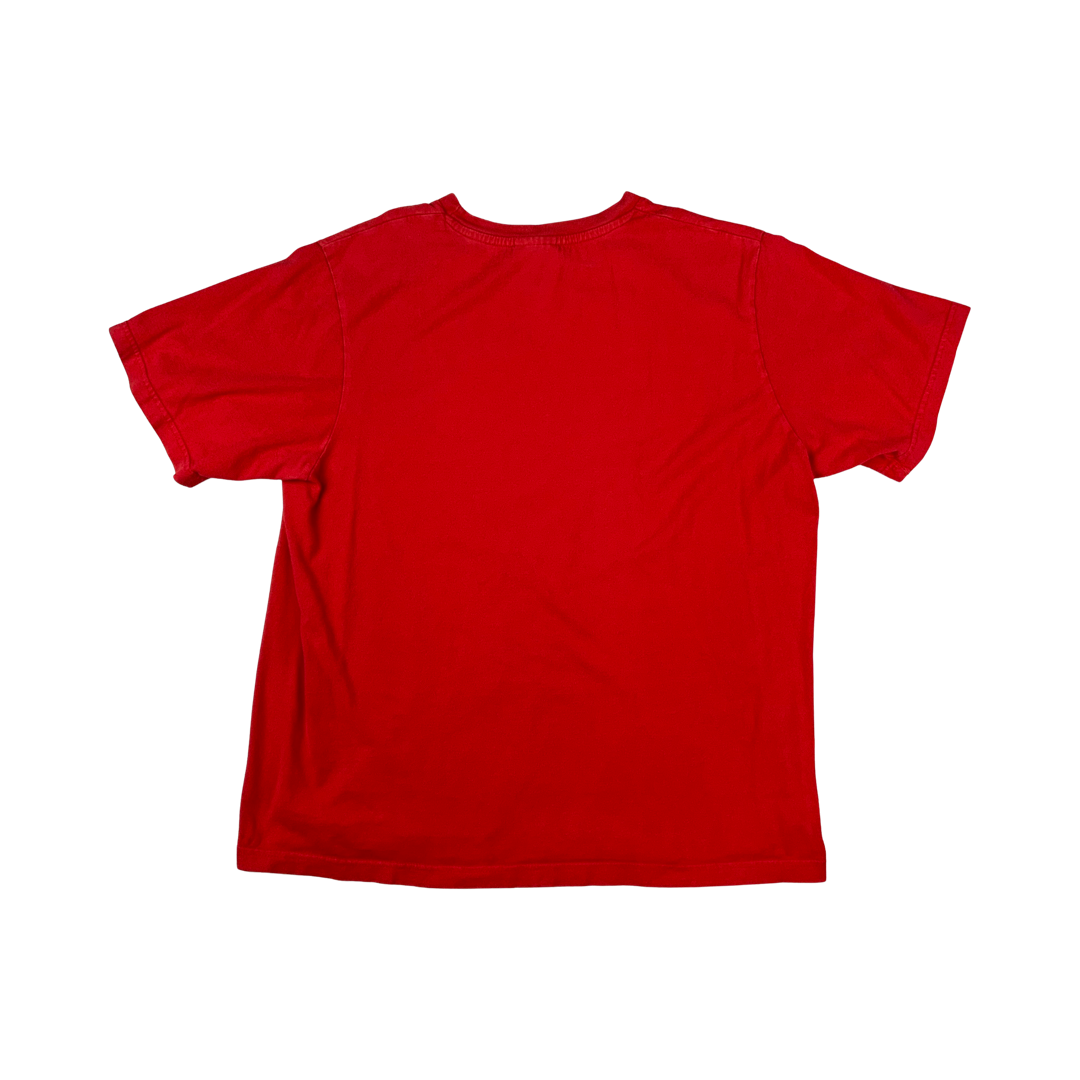 Vintage Y2K Nike T-Shirt Red L