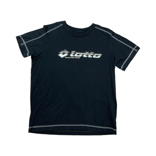 Vintage Y2K Lotto T-Shirt Black M
