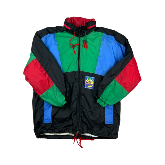 Vintage 90s Shell Jacket Multi-Coloured 3XL