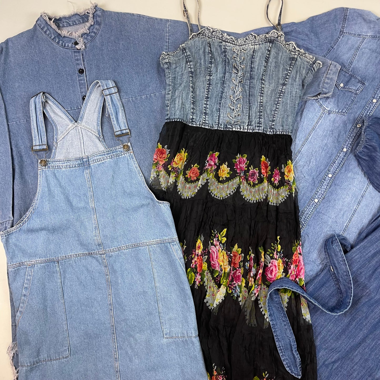 Denim Dress (Wholesale)