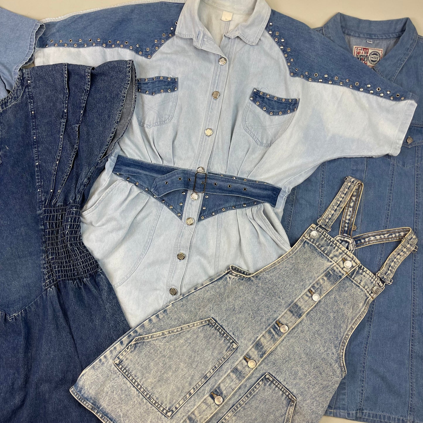 Denim Dress (Wholesale)