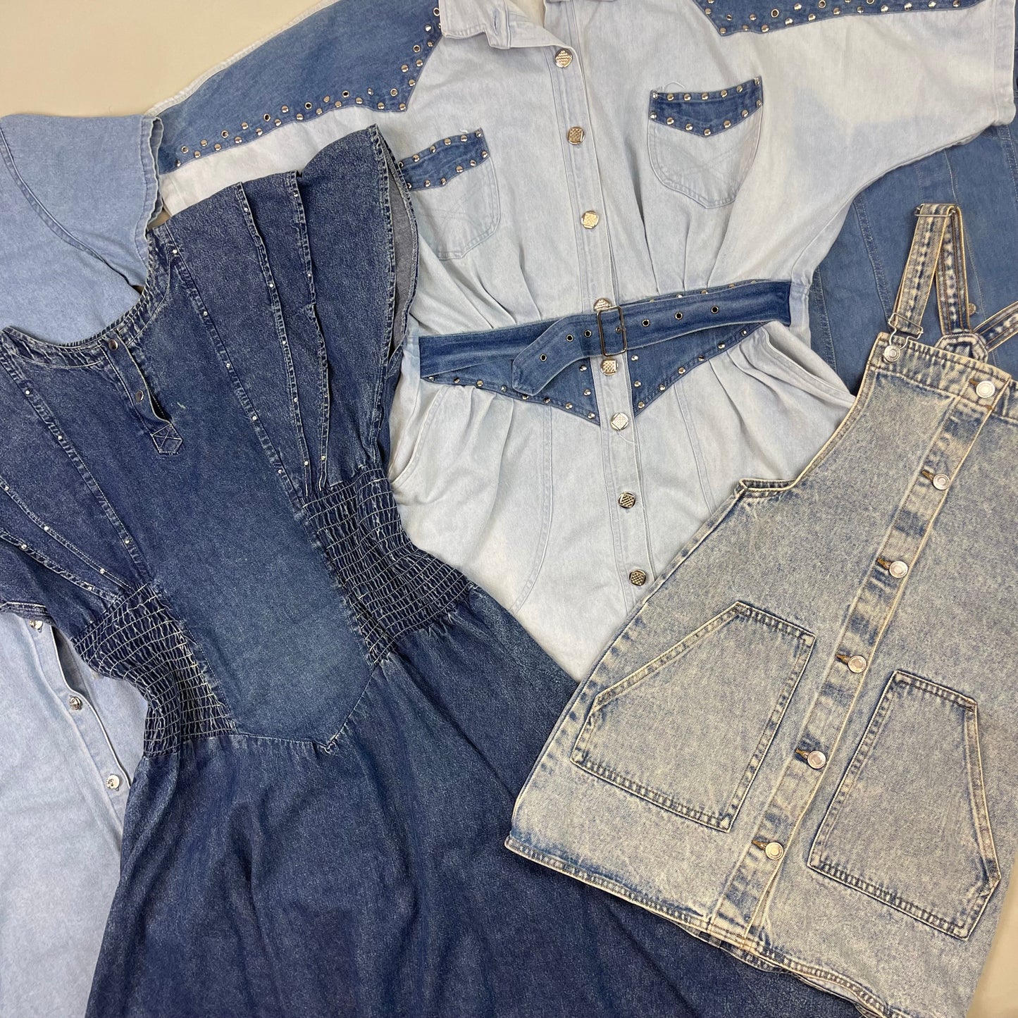 Denim Dress (Wholesale)