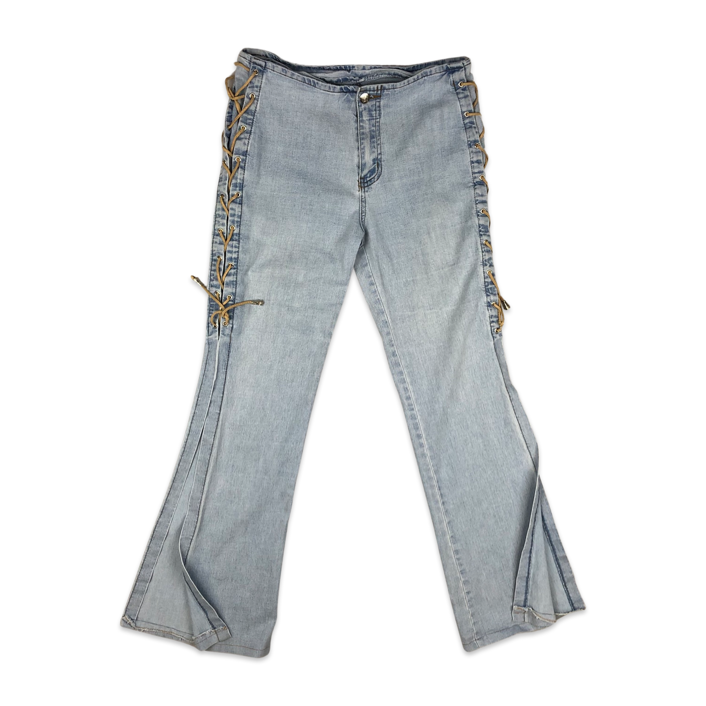 Vintage Flared Lace Detail Jeans 30W 29L