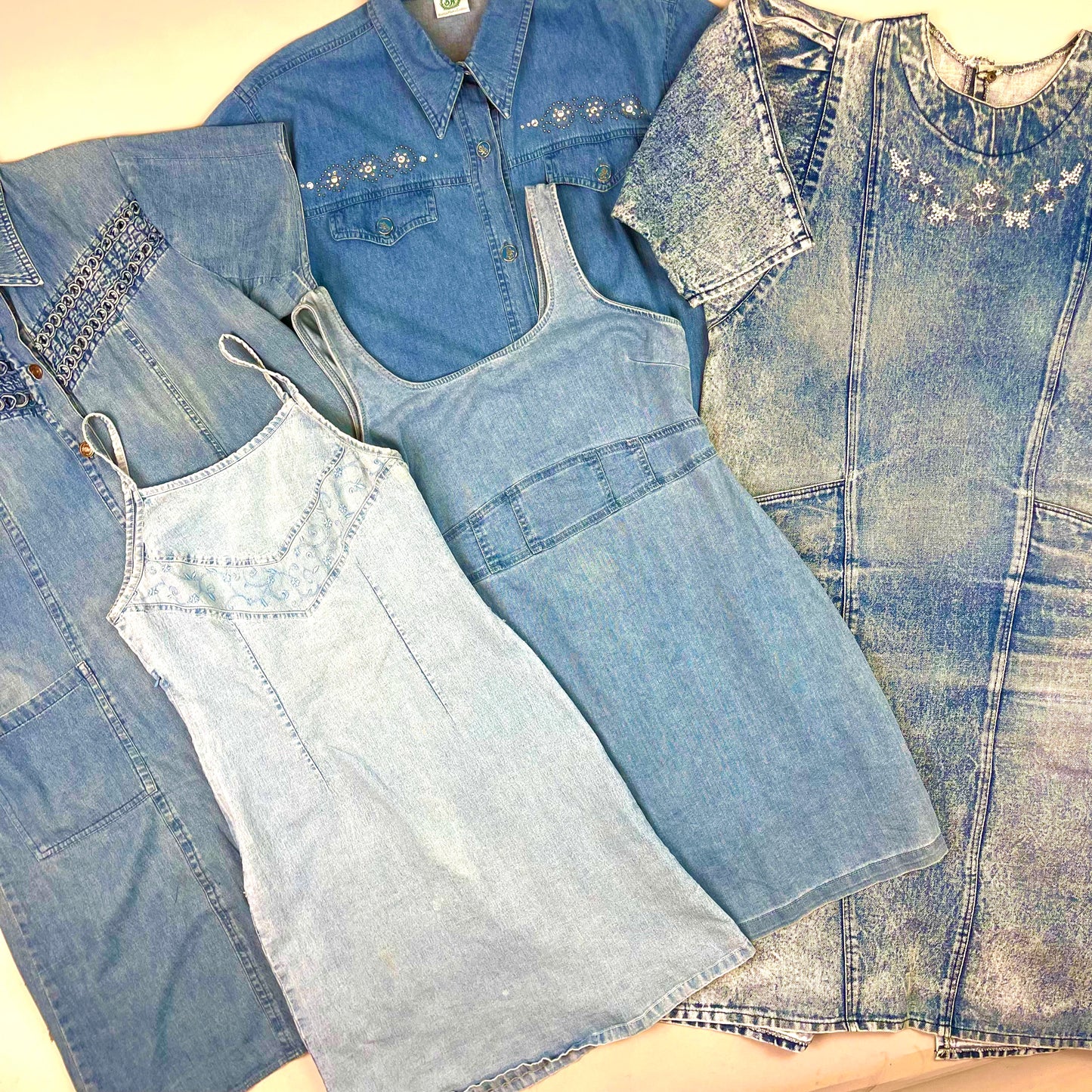 Denim Dress (Wholesale)