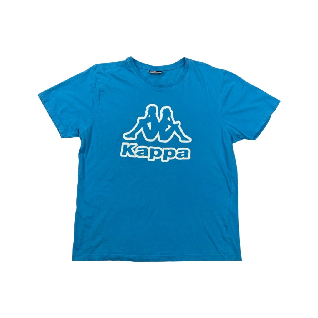 Vintage Y2K Kappa T-Shirt Blue L