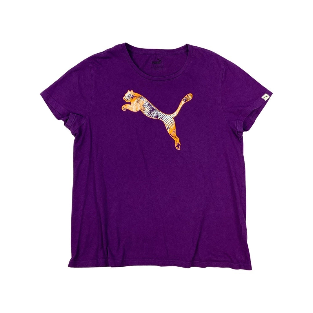 Vintage Y2K Puma T-Shirt Purple M