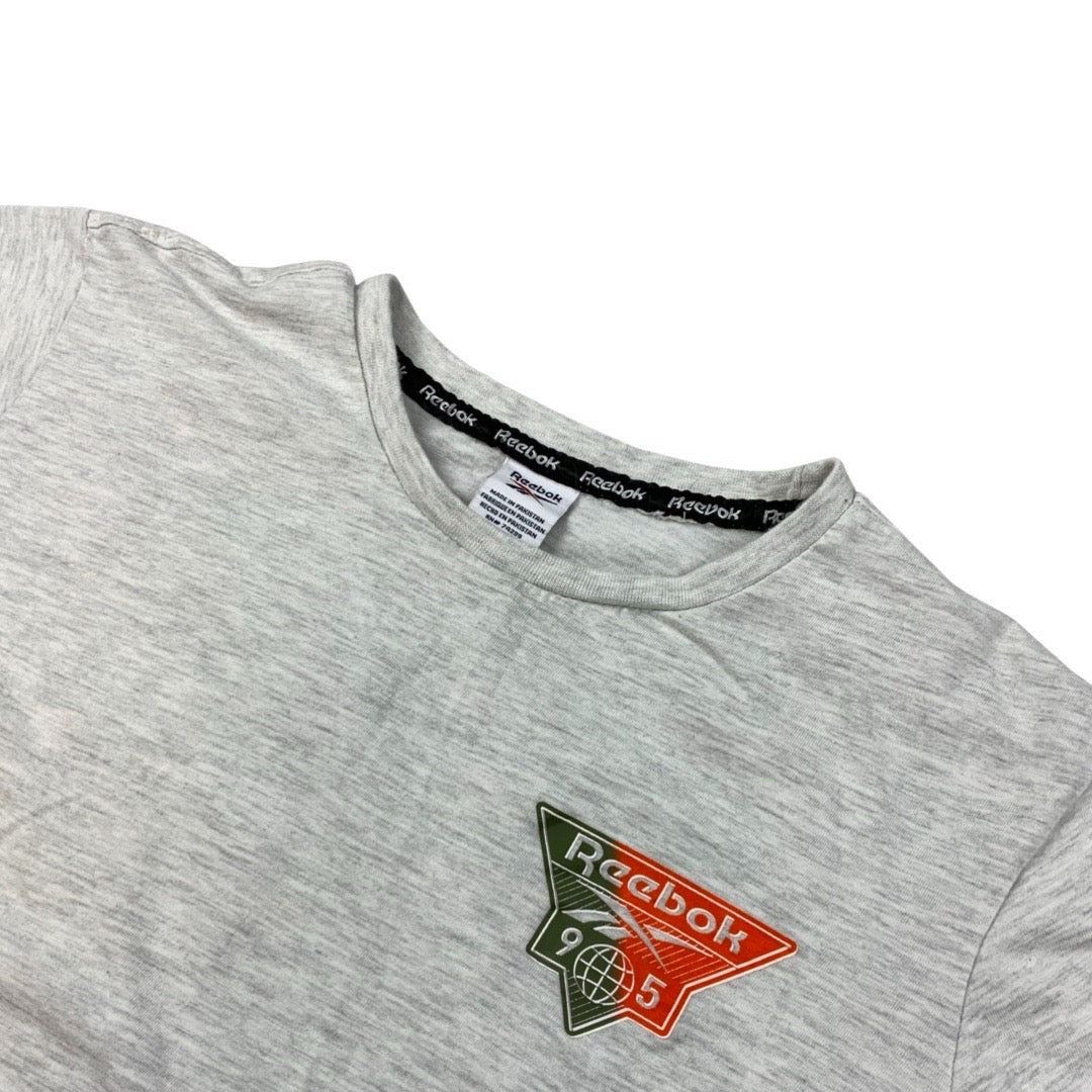 Vintage Y2K Reebok T-Shirt Grey S