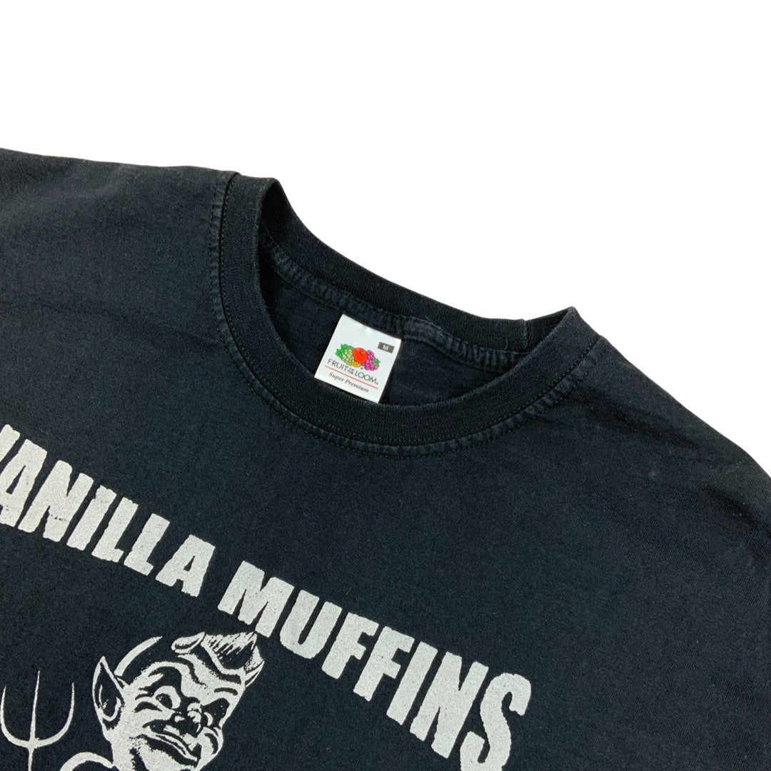 Vintage Y2K Vanilla Muffins T-Shirt Black M