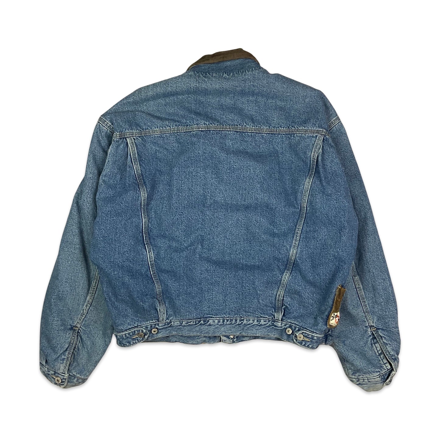 Vintage Diesel Blanket Lined Blue Denim Denver Jacket L XL