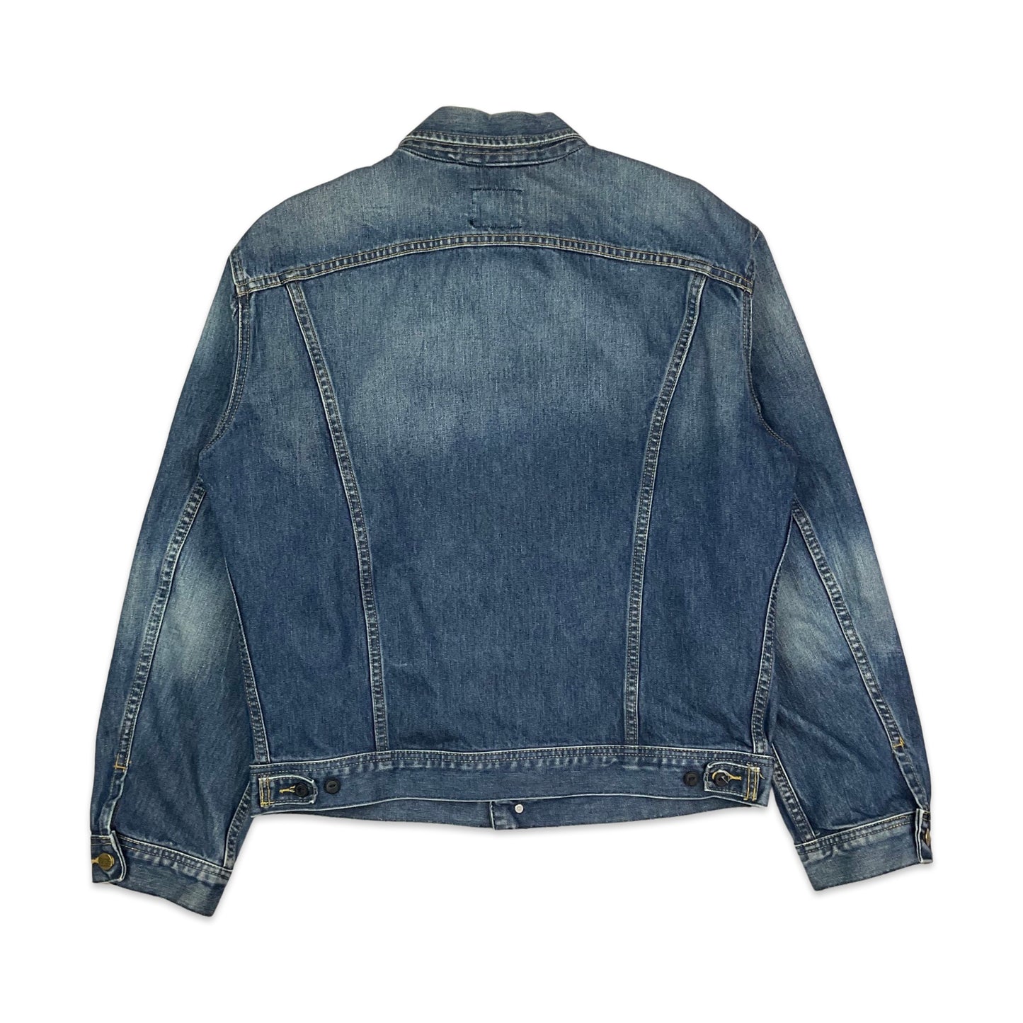 Vintage Lee Blue Denim Jacket L XL