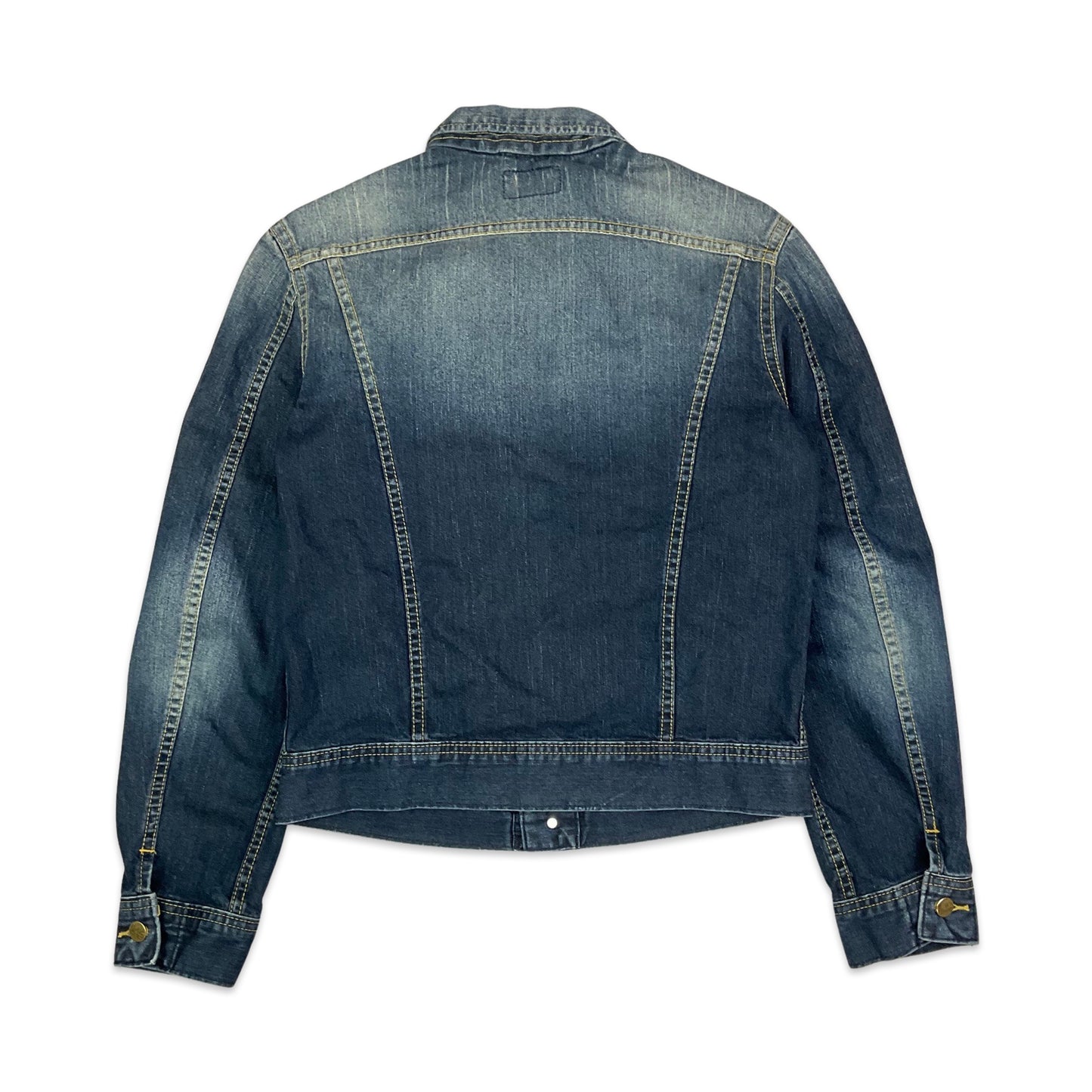 Vintage Lee Blue Denim Jacket 10 12