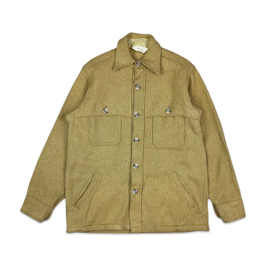 Vintage Woolrich Yellow Wool Jacket XS S M