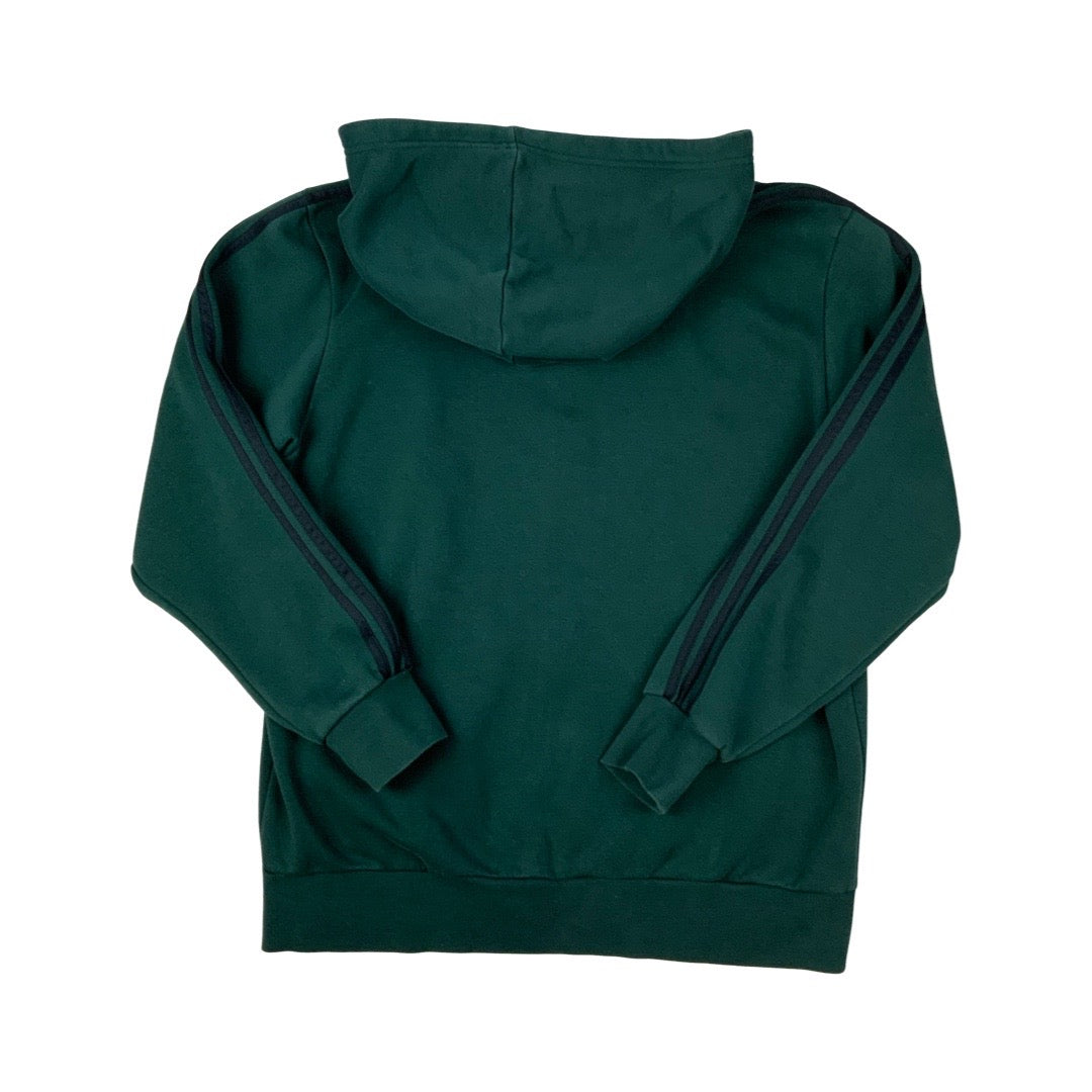 Adidas Green Zip-Up Hoodie XXL