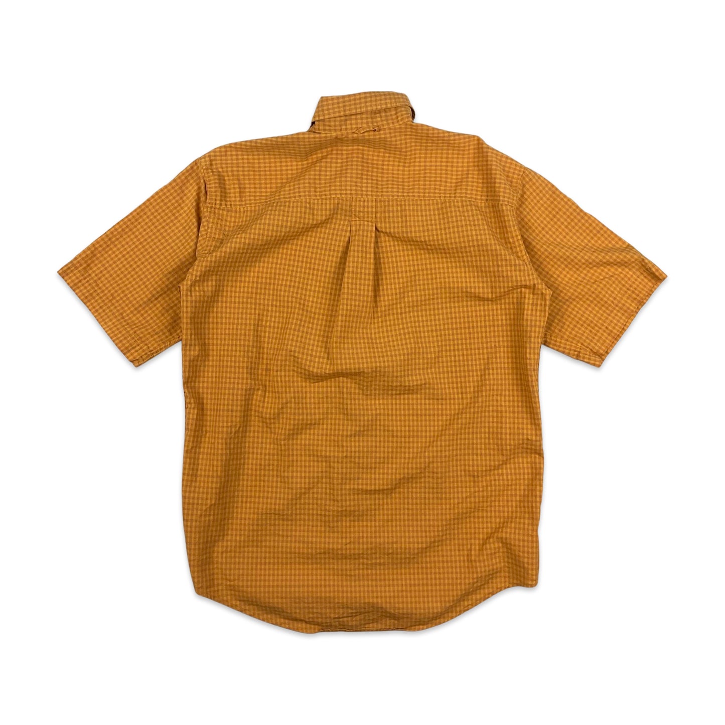 Vintage Timberland Orange Plaid Shirt M L