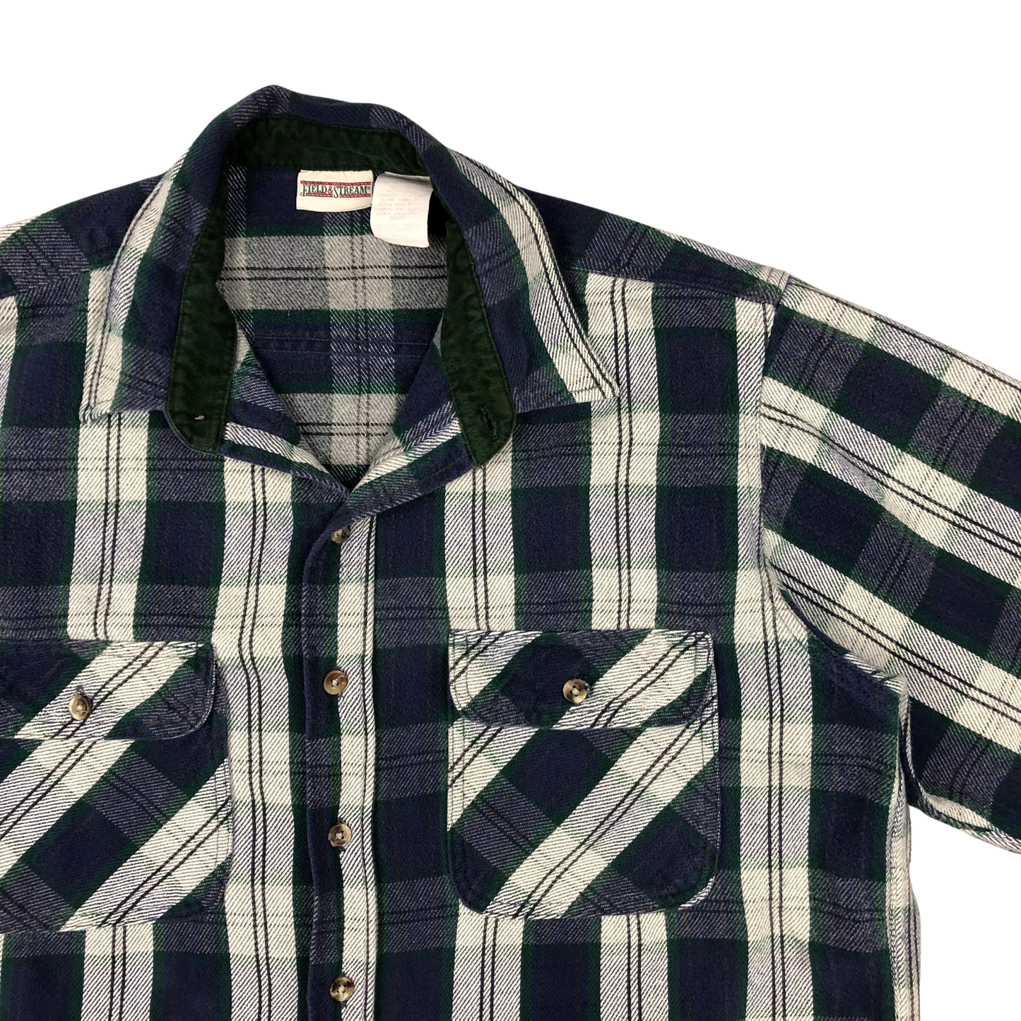 Vintage Field & Stream Plaid Flannel Shirt XXL