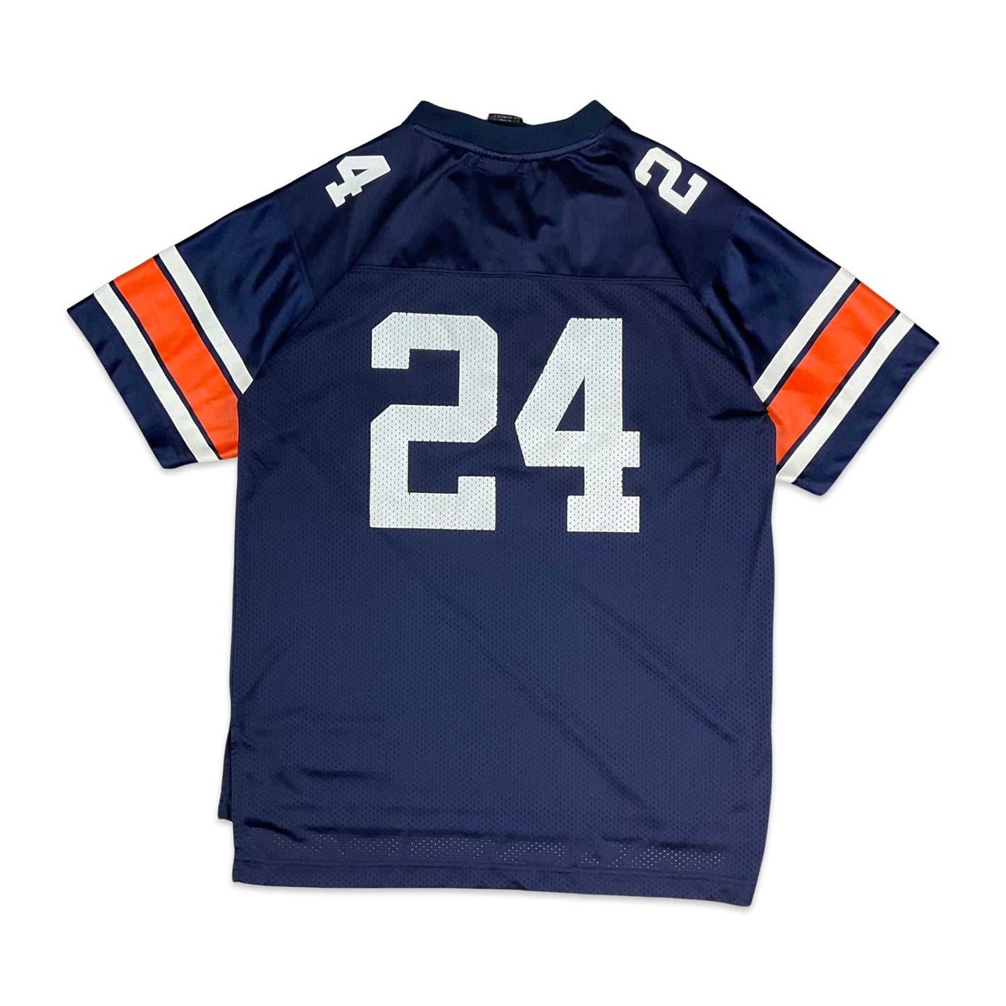 Navy Orange American Football Jersey S M