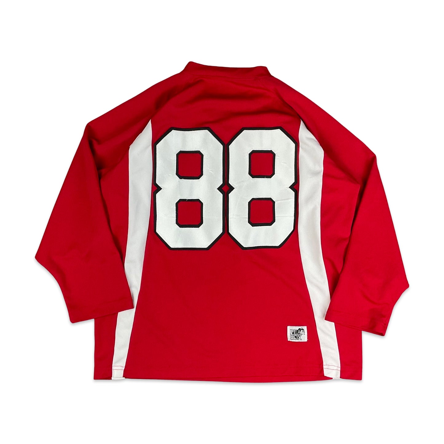 Red White Hockey Jersey M L