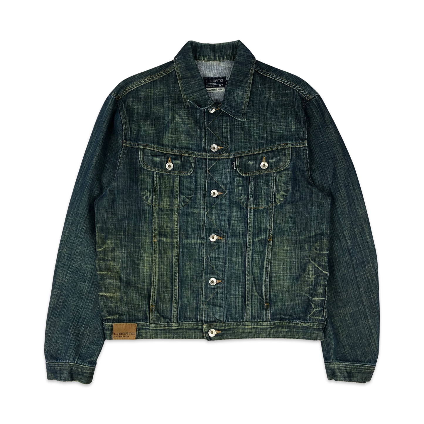 Vintage Liberto Blue Denim Jacket L