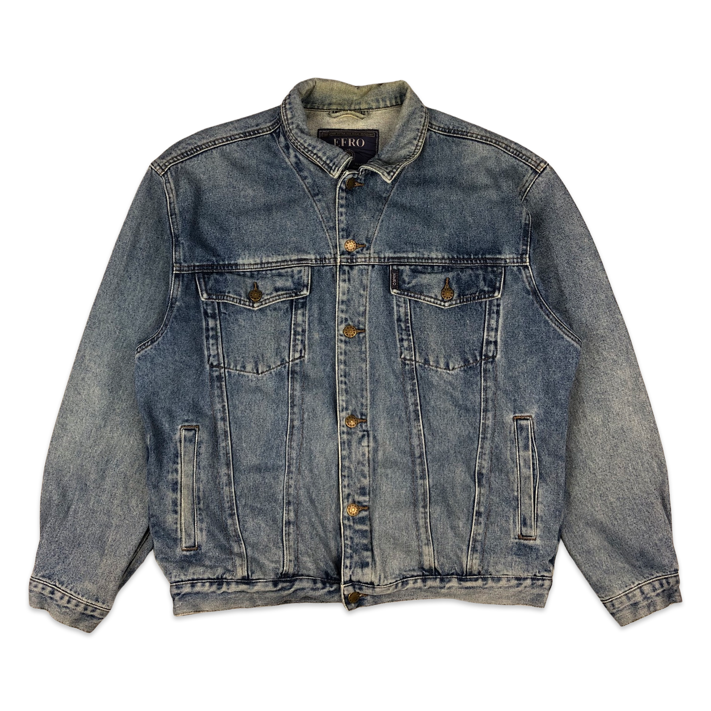 Vintage Blue Denim Jacket XL