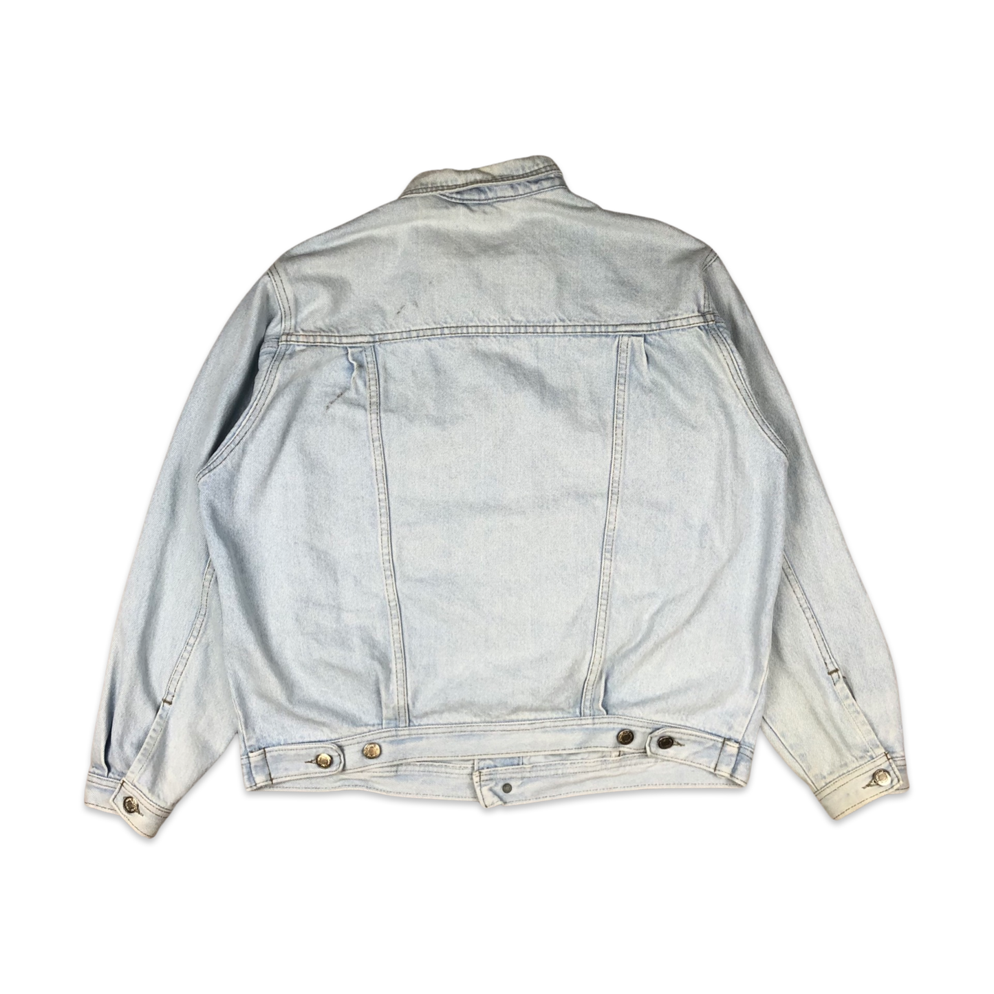 Vintage Light Wash Blue Denim Jacket XL