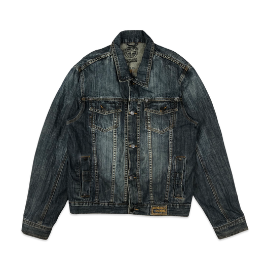 Vintage Y2K Dark Blue Denim Jacket M
