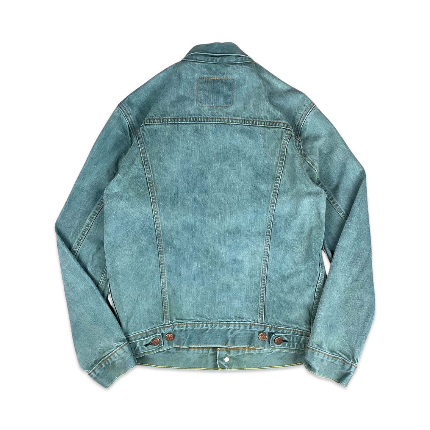 Levi's Blue Over-dyed Denim Jacket S M