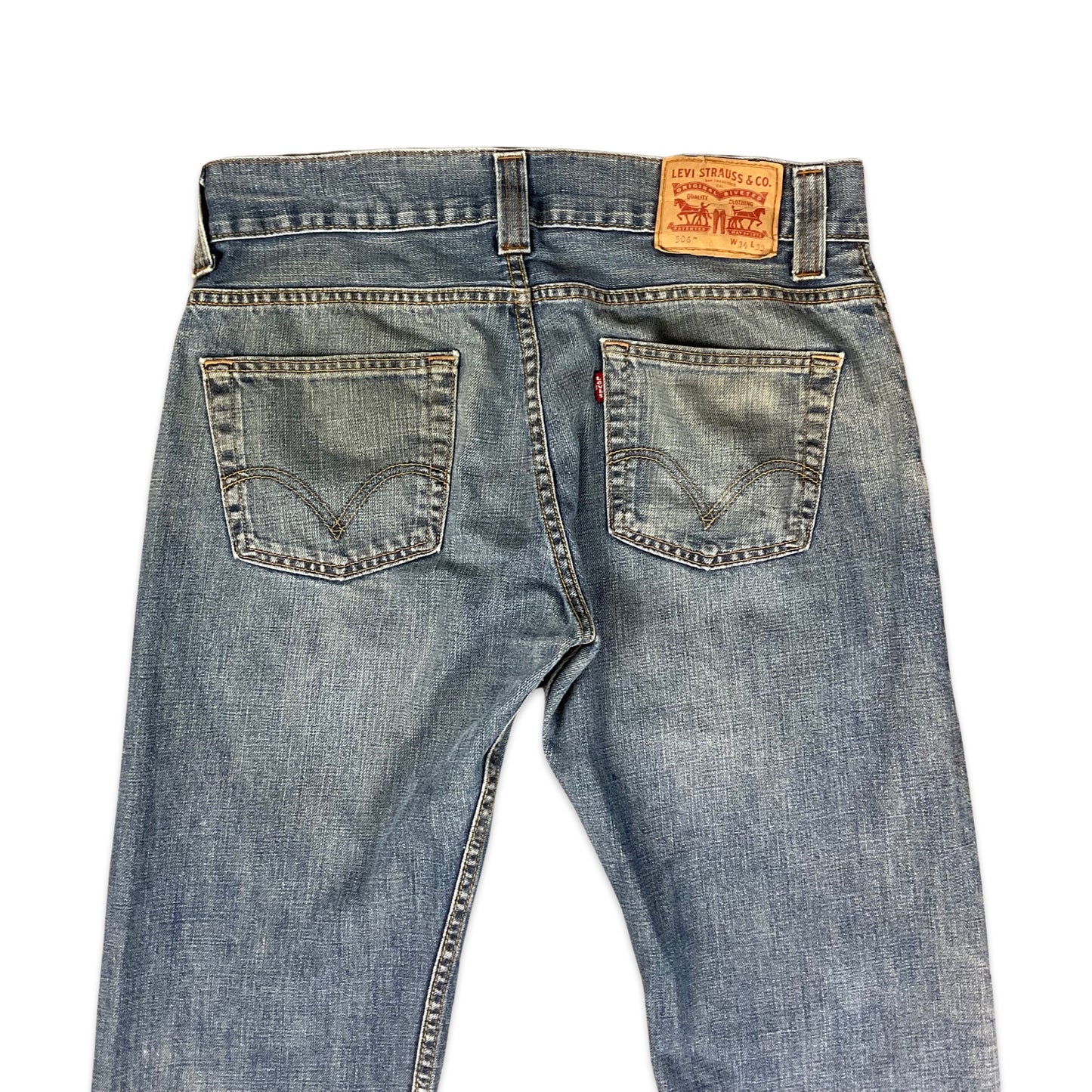 Vintage Levi's 506 Blue Jeans 34W 29L