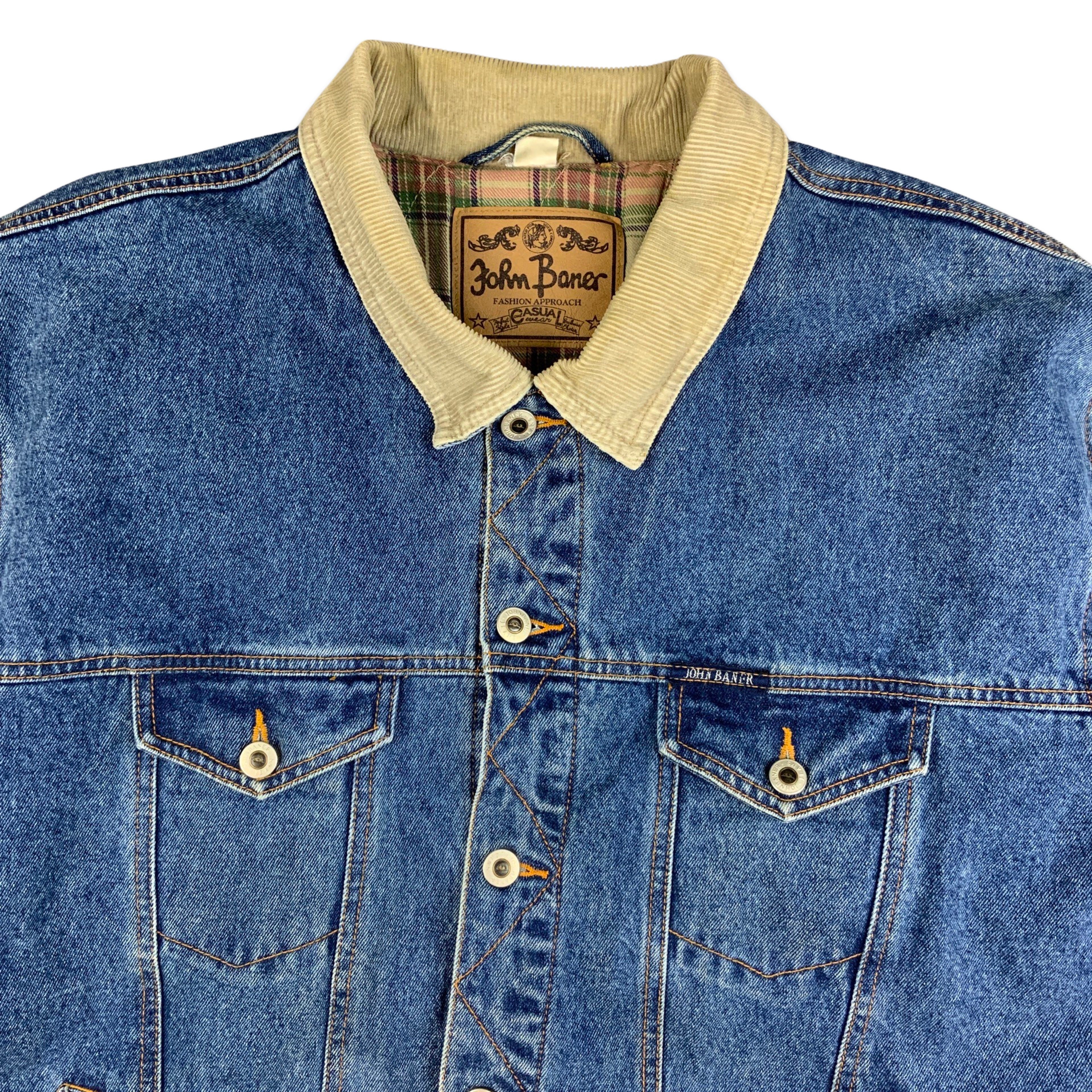 Flannel lined 2024 denim jacket