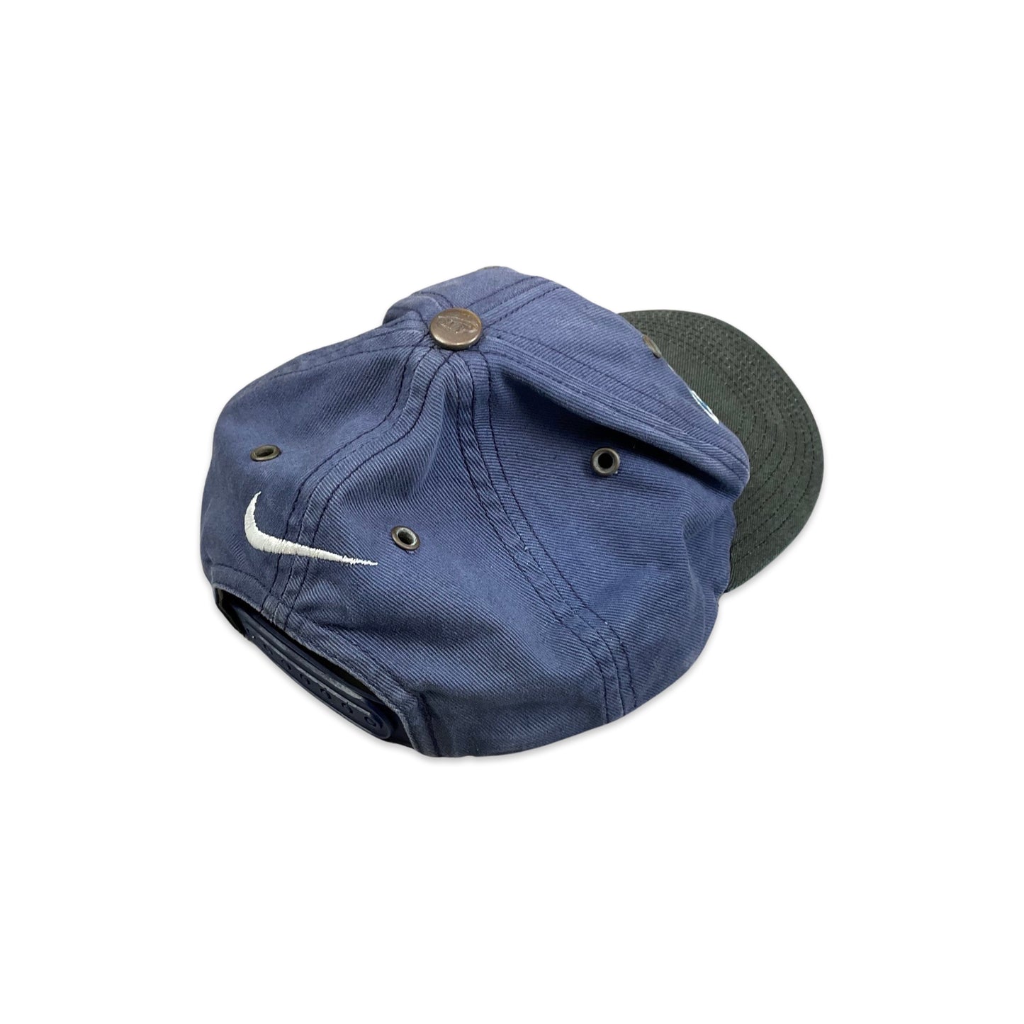 Vintage 90s Navy Nike Spell Out Cap