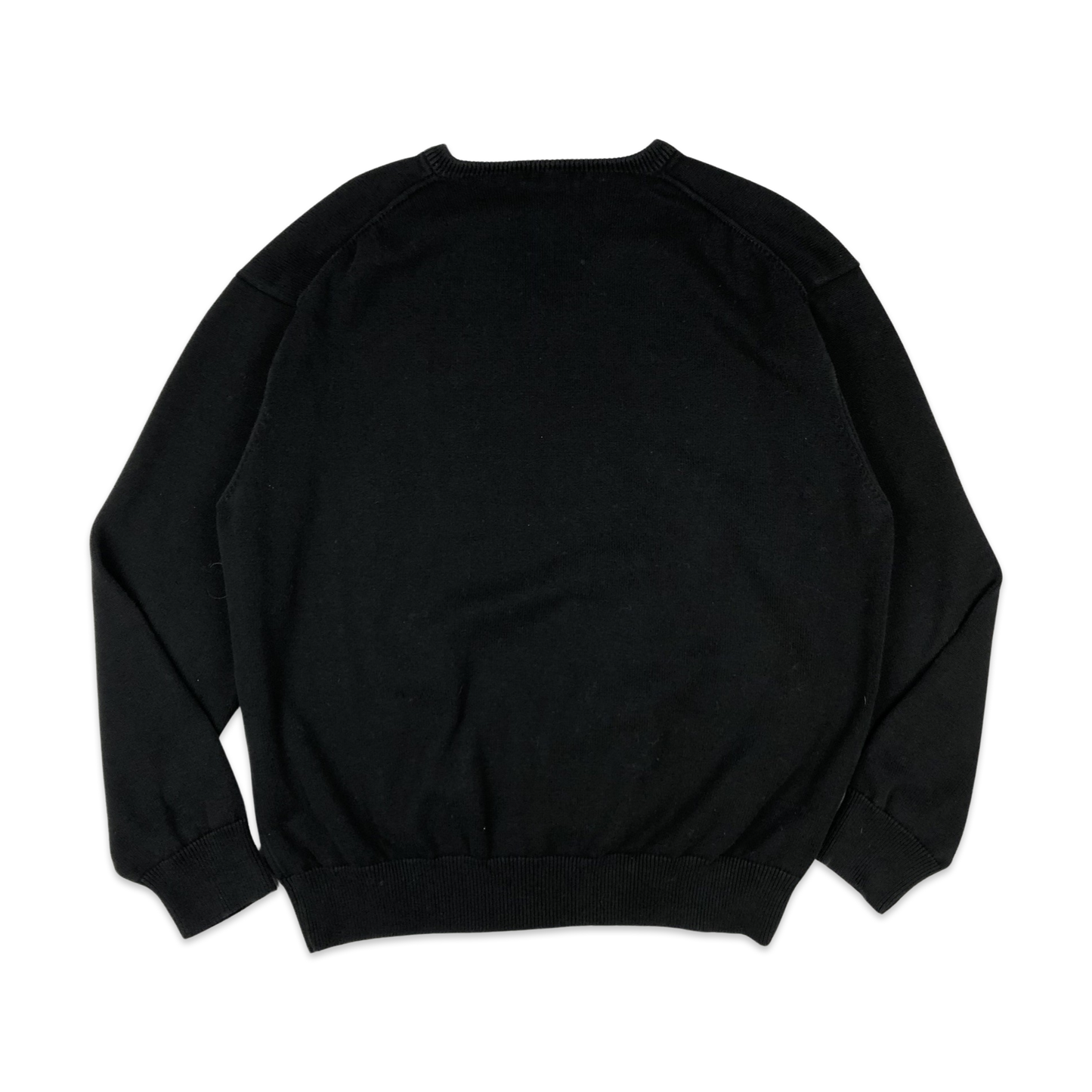 GANT Black V-neck Knit Jumper XL XXL