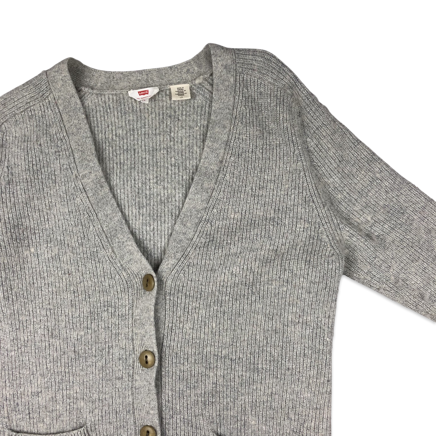 Levi's Cardigan Grey 12 14 16