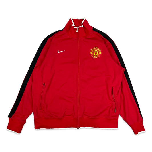 Nike Red Black Manchester United Track Jacket 2XL 3XL 4XL