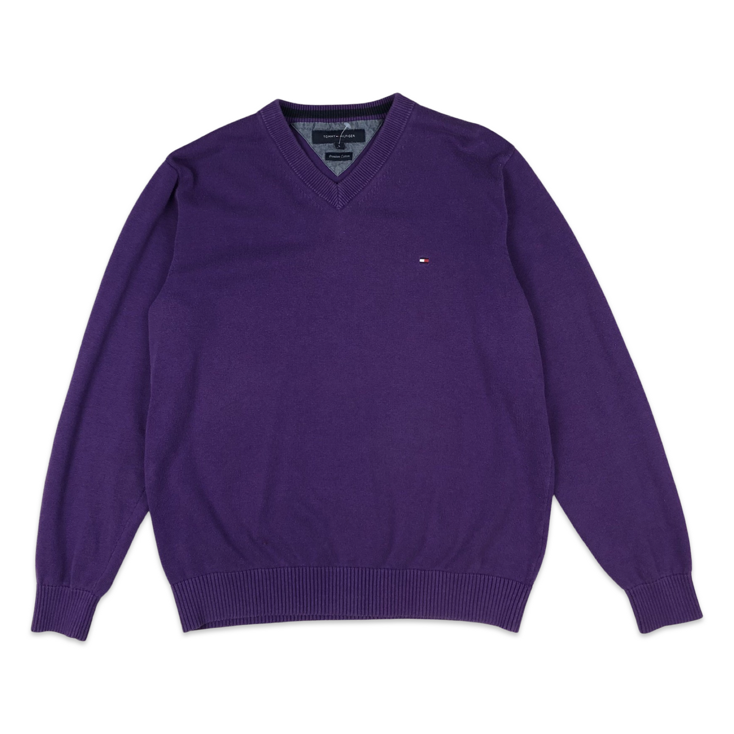 Preloved Tommy Hilfiger Purple Jumper XL