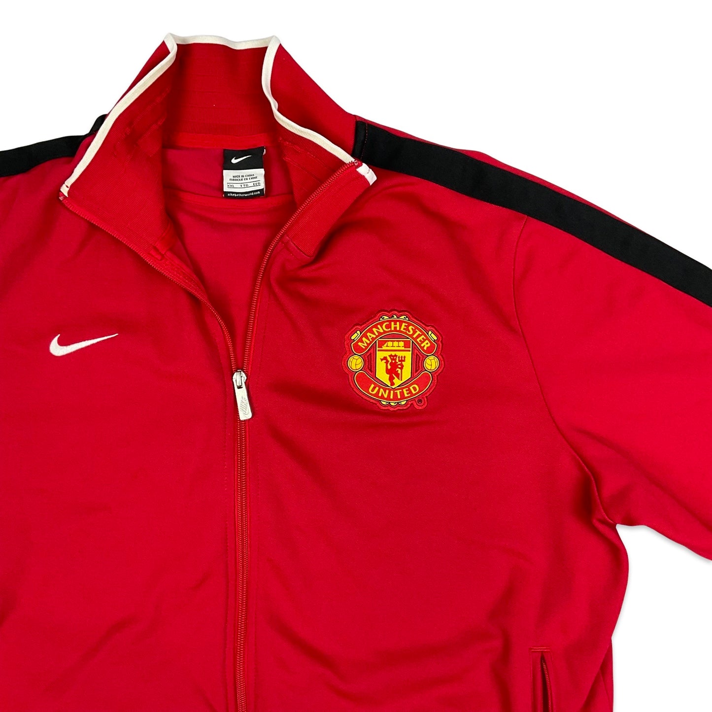 Nike Red Black Manchester United Track Jacket 2XL 3XL 4XL