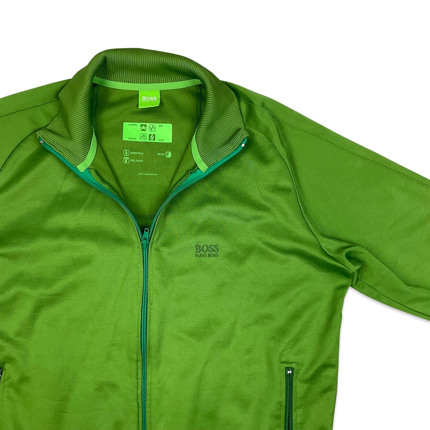 Hugo Boss Green Track Jacket L XL