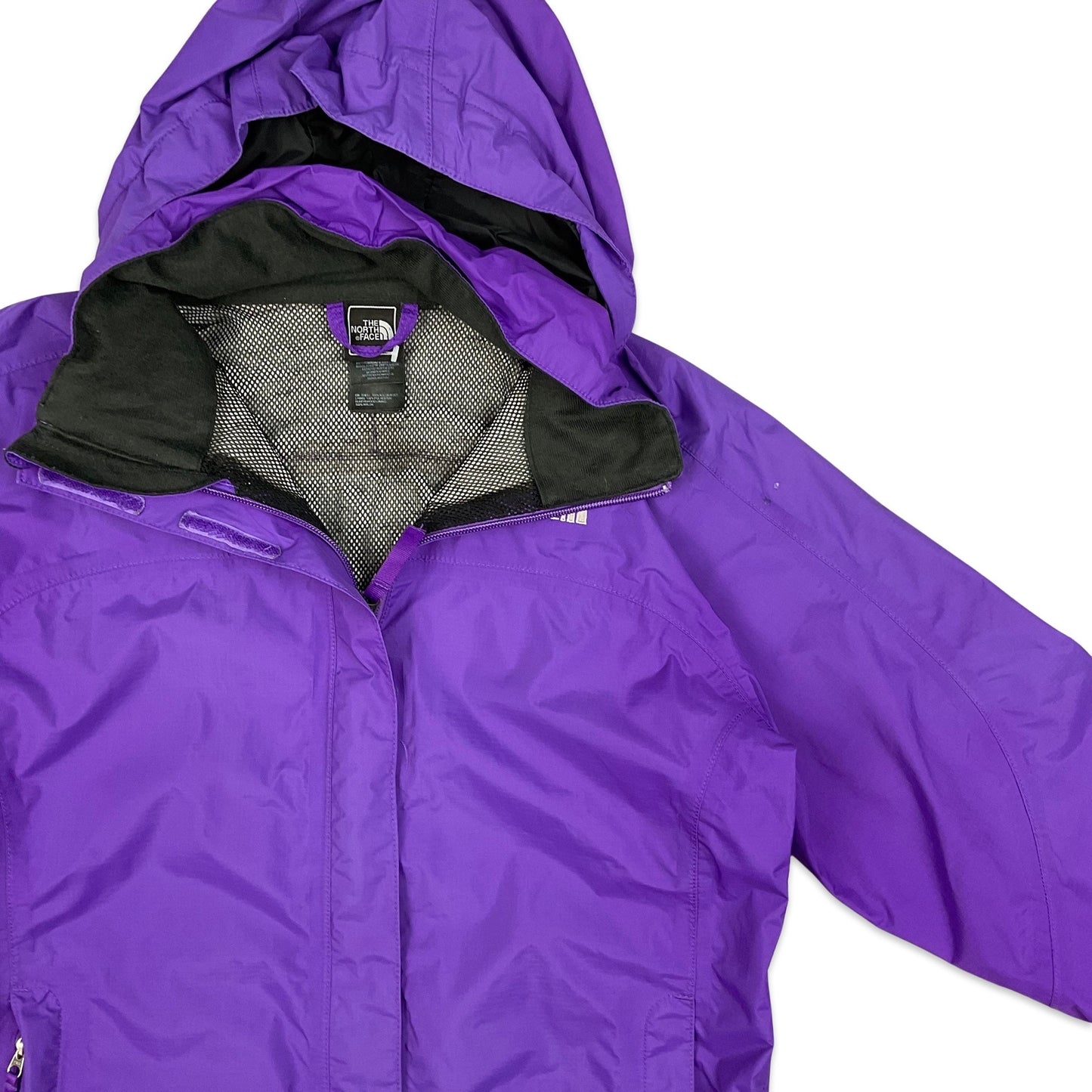 The North Face Purple HyVent Raincoat 10 12 14