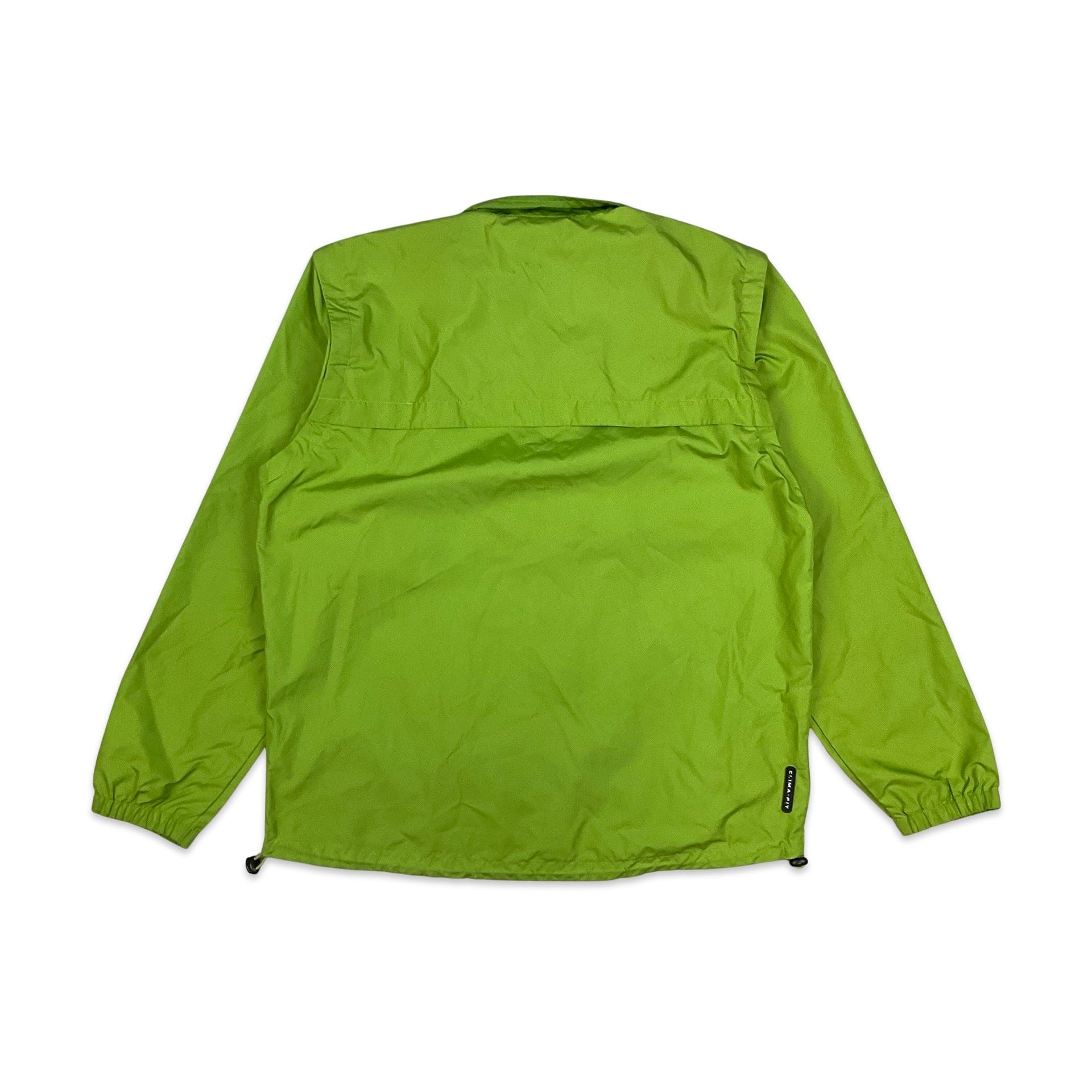 Lime green windbreaker mens best sale