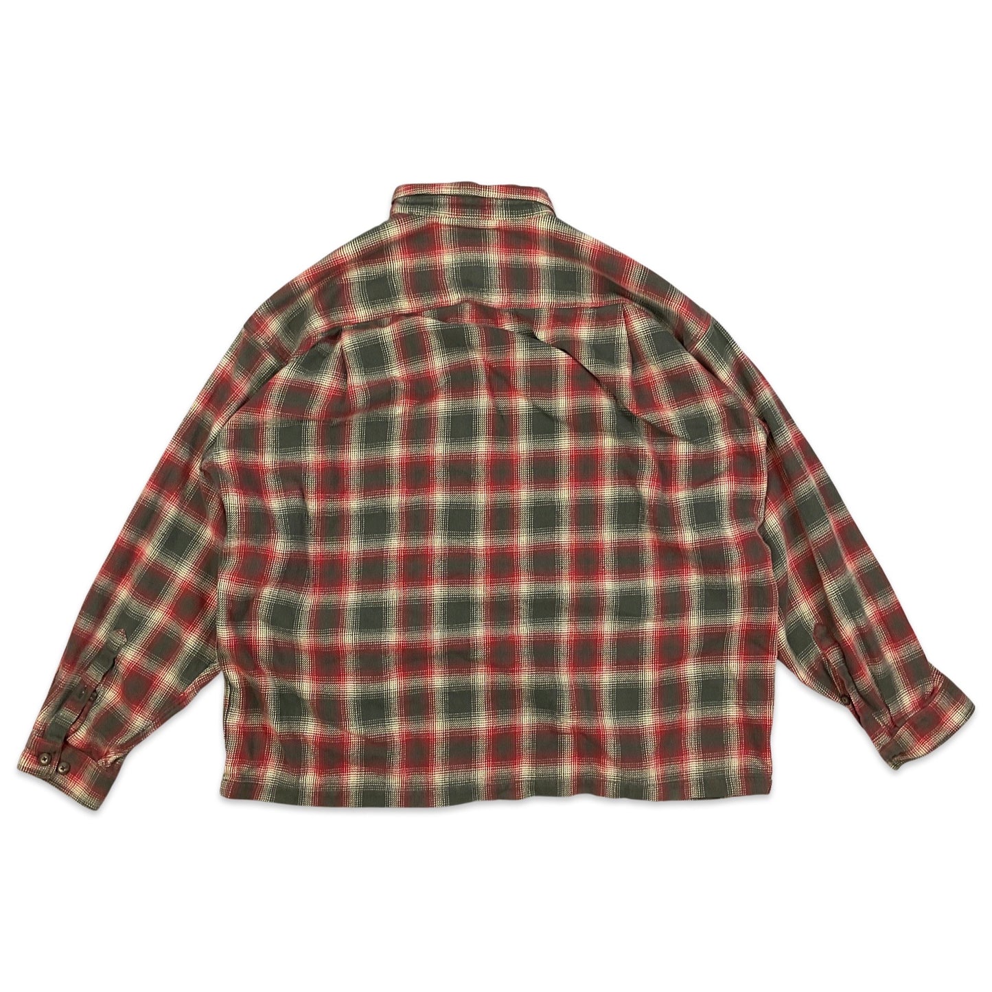 Patagonia Red and Green Plaid Flannel Shirt XL 2XL 3XL